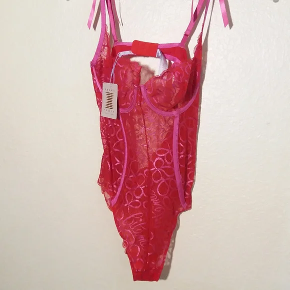 Savage X Fenty Lace Corset Bodysuit - Picture 5 of 10